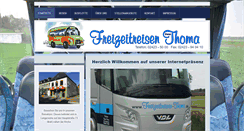 Desktop Screenshot of freizeitreisen-thoma.de
